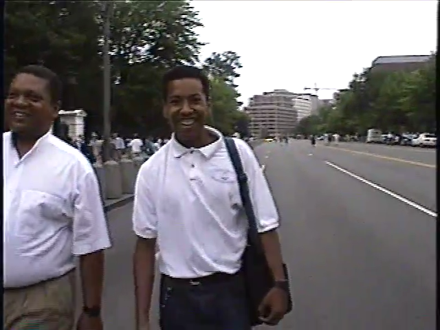 Walking in DC with Mr. Hence